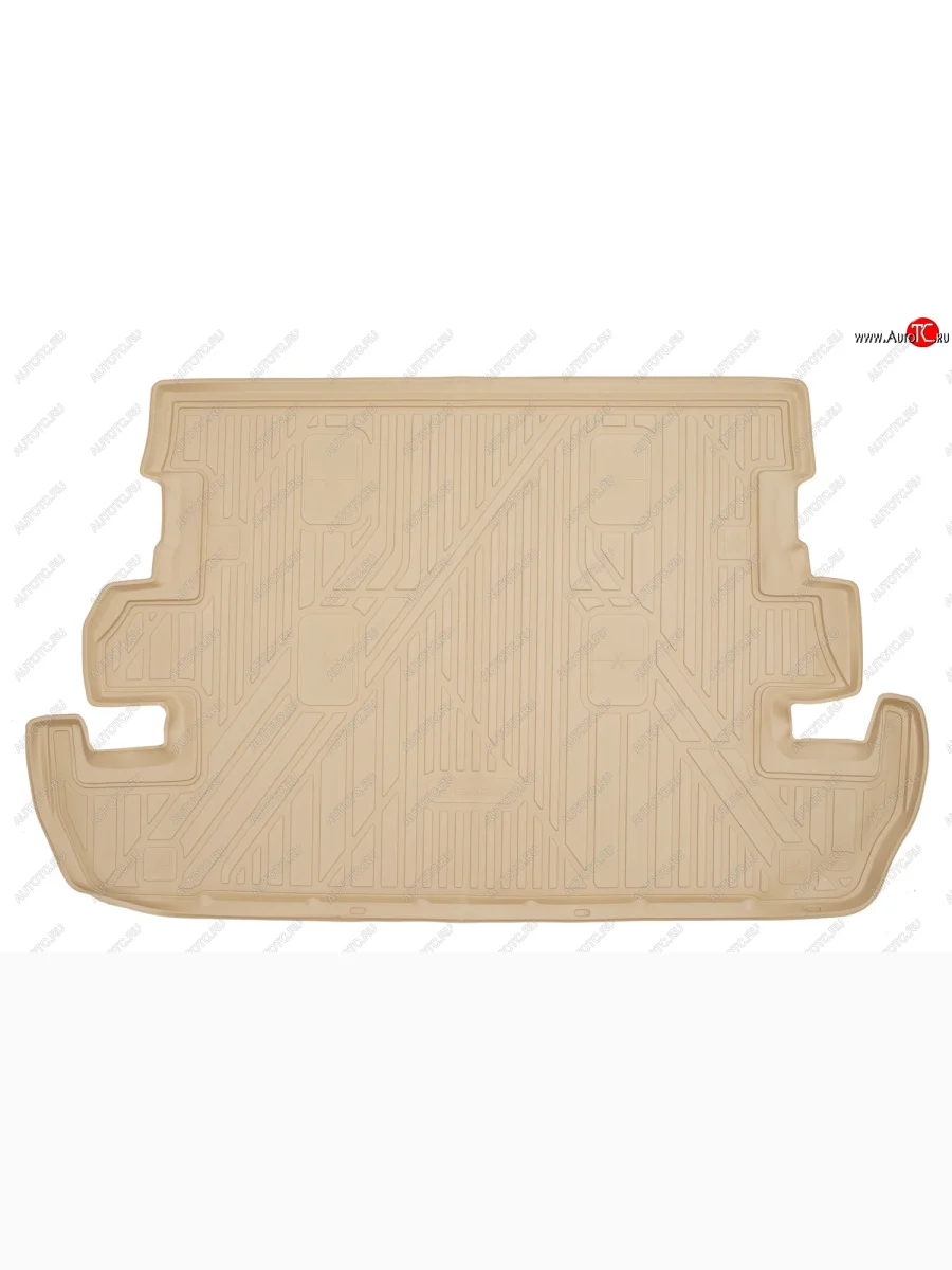 Коврик багажника Element (полиуретан)  Toyota Land Cruiser (2007-2021) 200 (бежевый)  в Керчи Республика Крым
