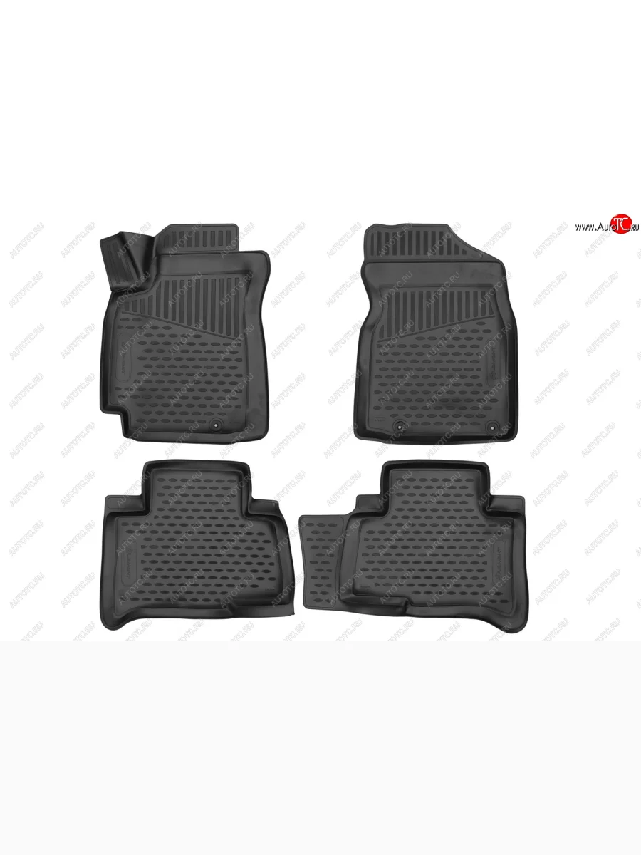 Комплект ковриков салона Element 3D (полиуретан) Geely Emgrand X7 2-ой рестайлинг (2019-2021)  с доставкой в г. Пермь