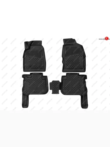 Комплект ковриков салона Element 3D (полиуретан) Great Wall Wingle 7 (2018-2023) пикап