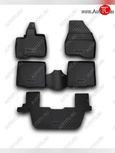 Комплект ковриков салона Element (полиуретан) Ford Explorer U502 дорестайлинг (2010-2016)