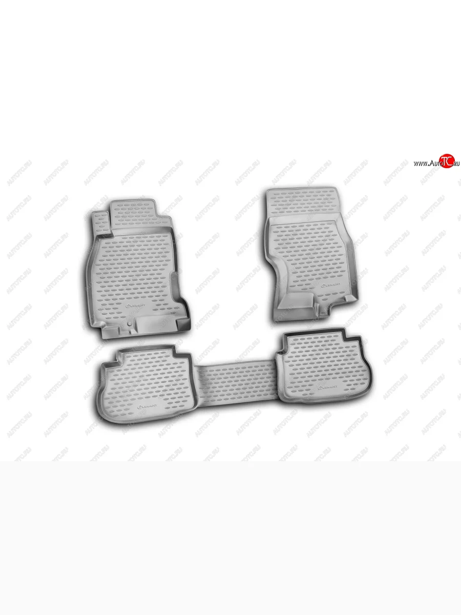 Комплект ковриков салона Element (полиуретан) INFINITI FX35 S50 дорестайлинг (2002-2005)  с доставкой в г. Пермь