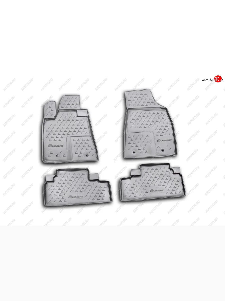 Комплект ковриков салона Element (полиуретан) Lexus RX350 AL10 дорестайлинг (2008-2012) (черные)  в Керчи Республика Крым