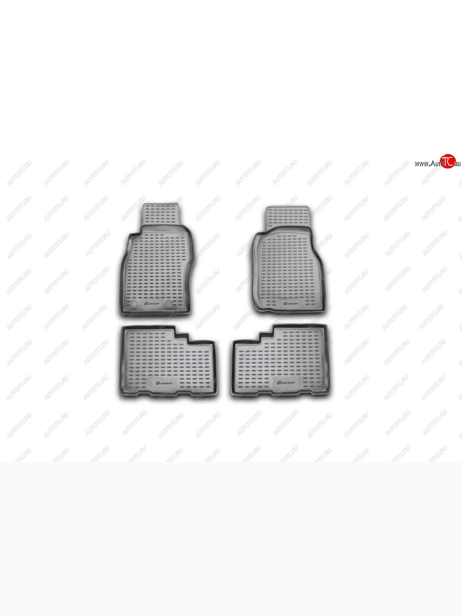 Комплект ковриков салона Element (полиуретан)  Nissan Patrol (1997-2010) 5  в Керчи Республика Крым