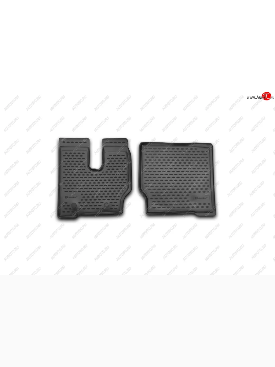 Комплект ковриков салона Element (полиуретан)  SHACMAN F2000 (2013-2025)  в Керчи Республика Крым