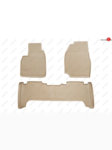 Комплект ковриков салона Element (полиуретан) Toyota Land Cruiser  10 100 (1998-2007) дорестайлинг, 1-ый рестайлинг, 2-ой рестайлинг