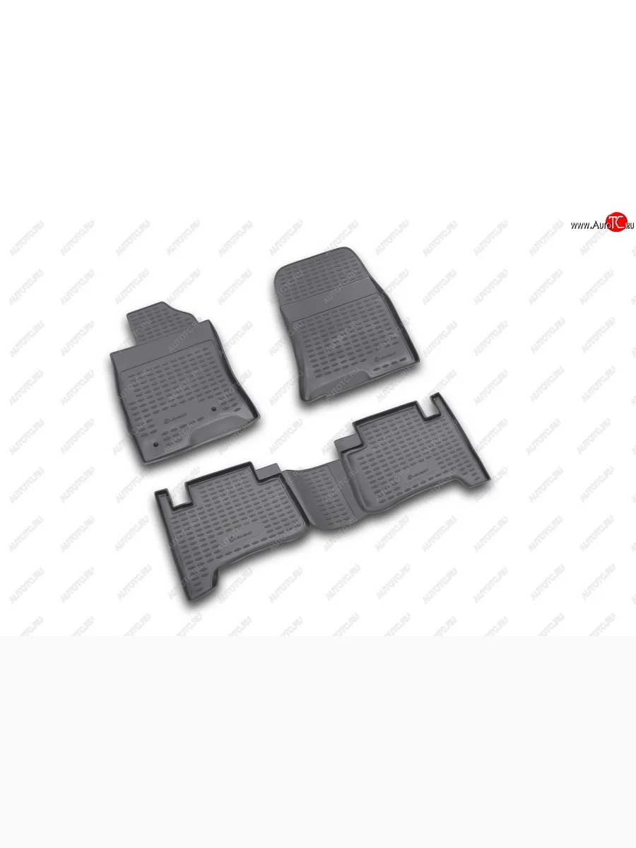 Комплект ковриков салона Element (полиуретан)  Toyota Land Cruiser Prado (2002-2009) J120  в Воронеже Воронежской области