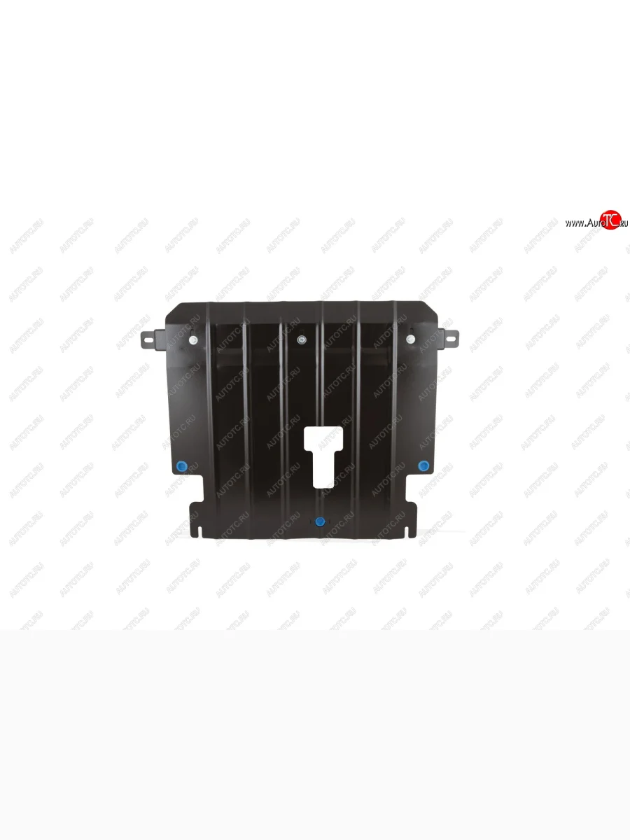 Защита картера двигателя ECO (1,4/1,6 бен., МТ/АТ) Hyundai Solaris HCR седан дорестайлинг (2017-2020)  с доставкой в г. Керчь