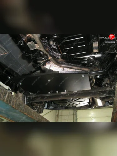 Защита топливного бака NLZ (Duster - 2WD, LADA Xray - 1,6/1,8/2,0 бен./1,5 диз.б АТ/МТ, FWD) Renault Duster  HS (2015-2021), Лада ВАЗ XRAY (2016-2022), Лада ВАЗ XRAY Cross (2018-2022)