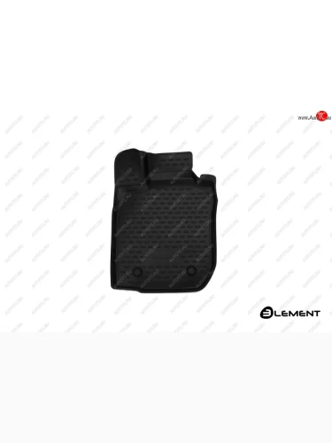 Водительский коврик салона Element (полиуретан, передний левый, 2WD) Renault Duster HS дорестайлинг (2010-2015)