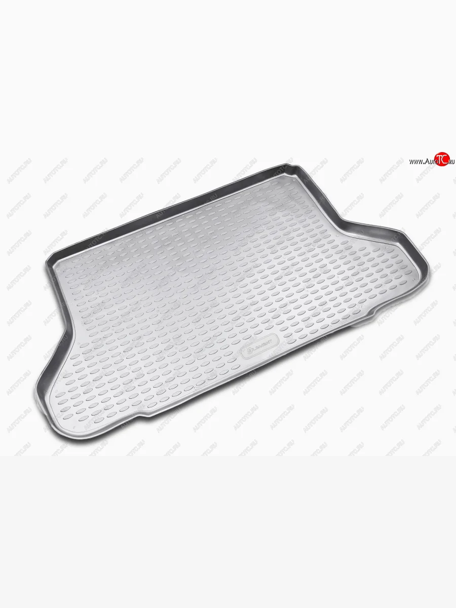 Коврик багажника Element (полиуретан) Chevrolet Lacetti хэтчбек (2002-2013) (серый)  в Керчи Республика Крым