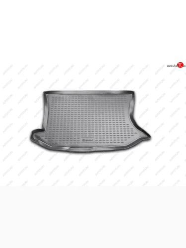 Коврик багажника Element (полиуретан) (черный) Ford Fiesta  6 (2008-2019) хэтчбэк 5 дв. дорестайлинг, хэтчбэк 5 дв. рестайлинг