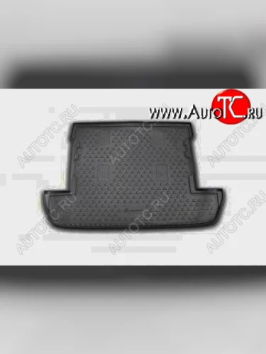 Коврик багажника Element (полиуретан, 7 мест) (черный) Lexus LX570 J200 1-ый рестайлинг (2012-2015)