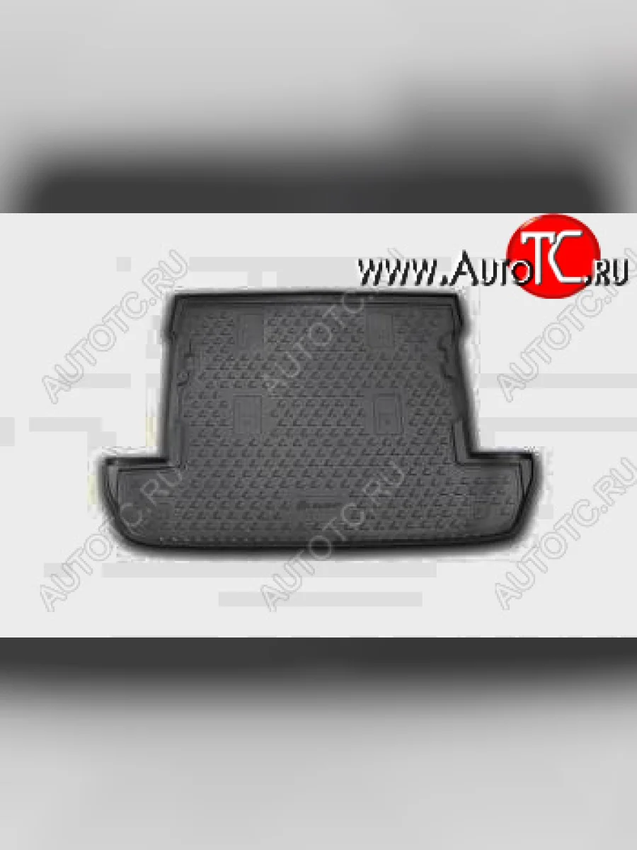 Коврик багажника Element (полиуретан, 7 мест) Lexus LX570 J200 1-ый рестайлинг (2012-2015) (черный)  с доставкой в г. Керчь