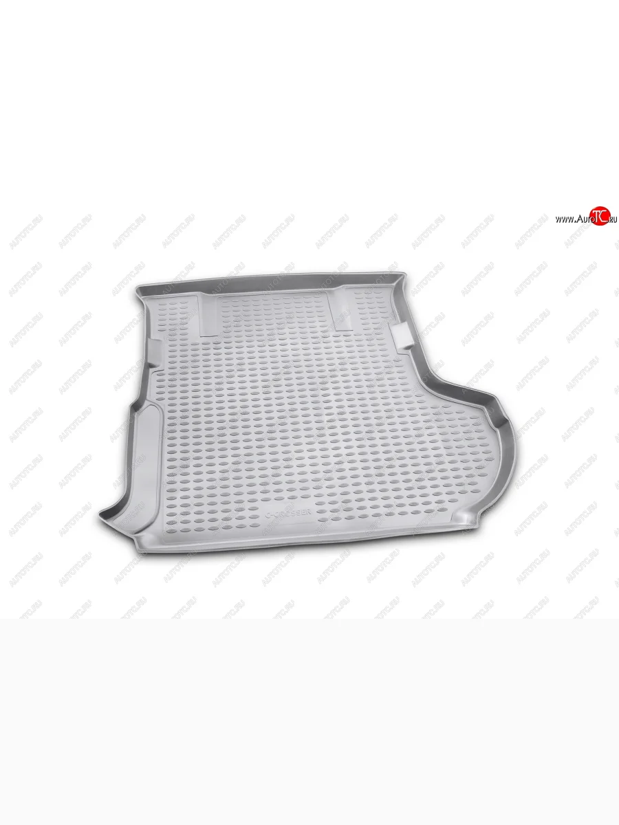 Коврик багажника Element (полиуретан, с сабвуфером)  Mitsubishi Outlander (2005-2013) XL (серый)  в Самаре Самарской области