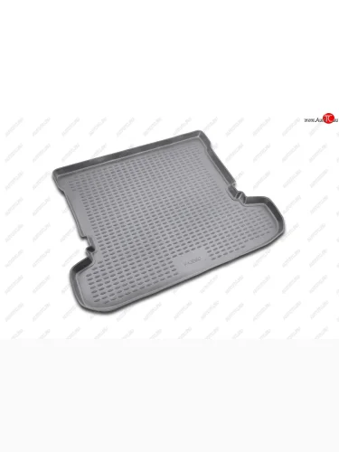 Коврик багажника Element (полиуретан) (серый) Mitsubishi Pajero 3 V70 дорестайлинг (1999-2003)