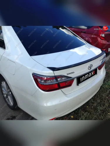 Лип спойлер INMAX Toyota Camry ( XV50,  XV55) (2011-2018) дорестайлинг, 1-ый рестайлинг, 2-ой рестайлинг