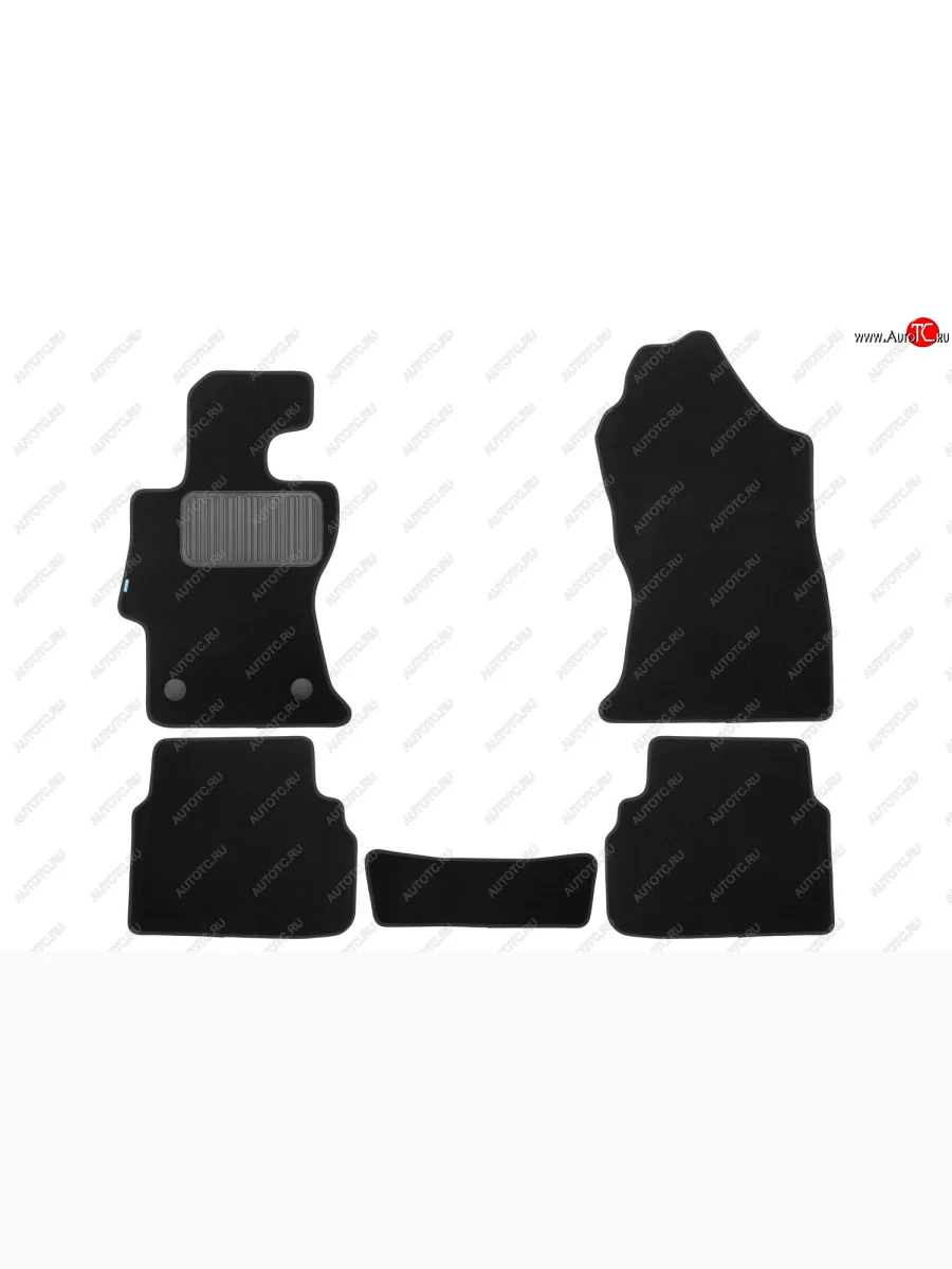 Текстильные коврики салона Klever Premium Subaru XV GT/G24 дорестайлинг (2017-2021) (черный)  в Керчи Республика Крым