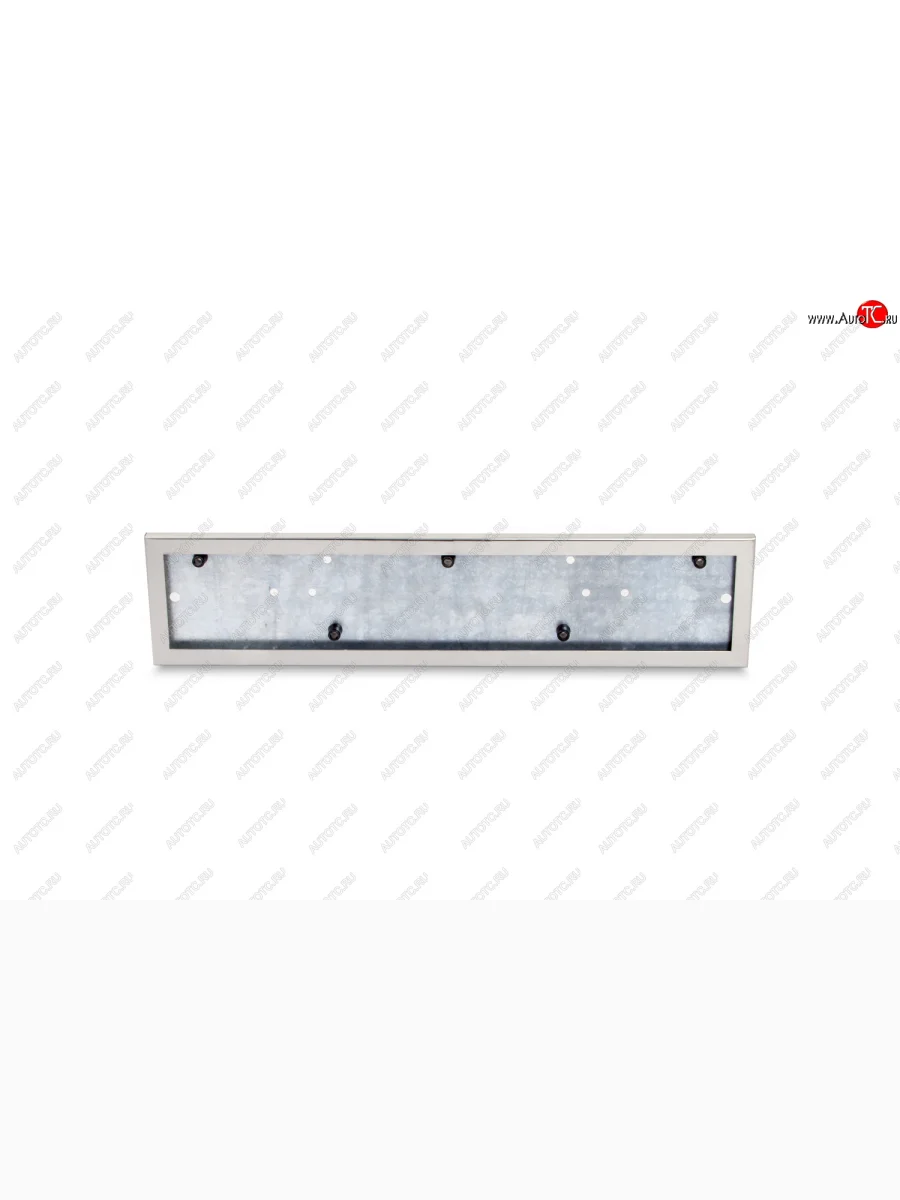 Рамка гос. номера Arbori Seat Toledo Mk1 седан (1991-1999) (полированная нержавейка)  с доставкой в г. Пермь