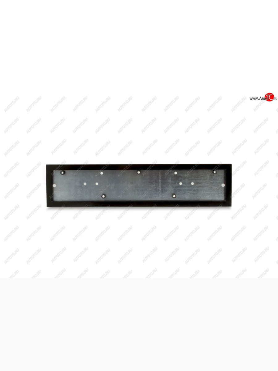 Рамка гос. номера Arbori Seat Ibiza Mk2,6K хэтчбэк 3 дв. рестайлинг (1999-2002) (черная)  с доставкой в г. Пермь