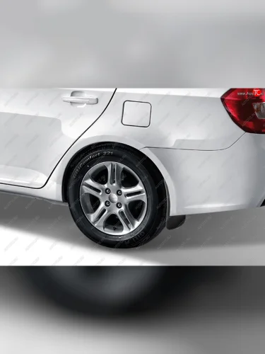 Брызговики Frosch (задние, optimum, в коробке) FAW Besturn X80 (2016-2021) рестайлинг