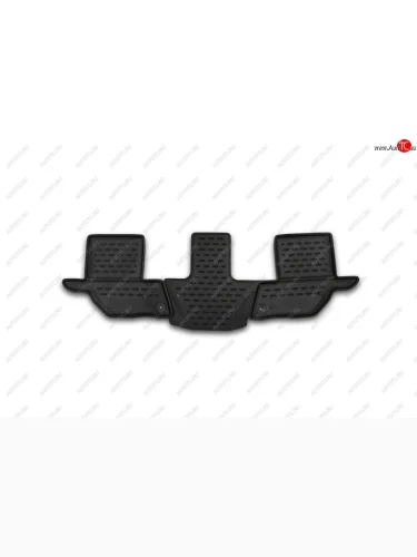 Комплект ковриков салона Element (полиуретан, 3-ий ряд) Volvo XC90 L дорестайлинг (2015-2019)