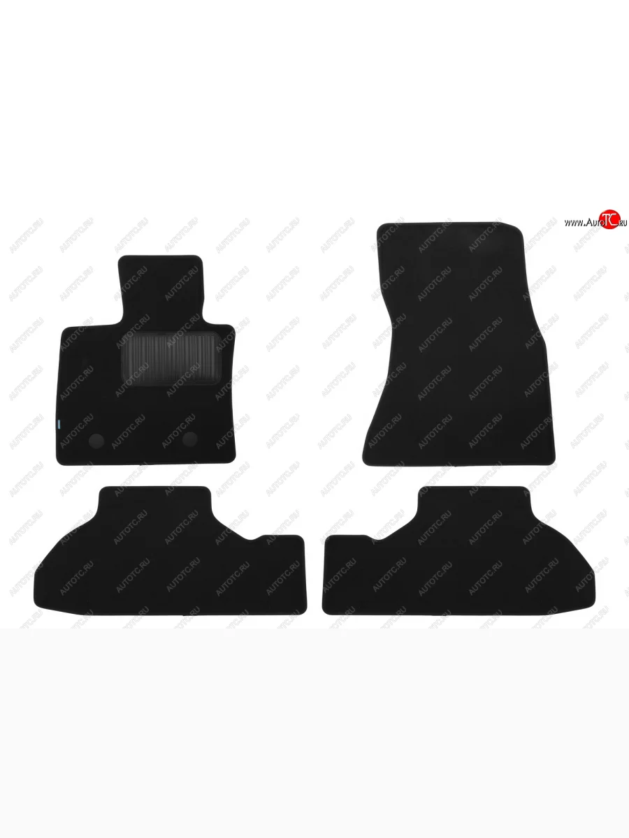 Текстильные коврики салона Klever Premium BMW X6 F16 (2014-2020) (черные)  в Керчи Республика Крым