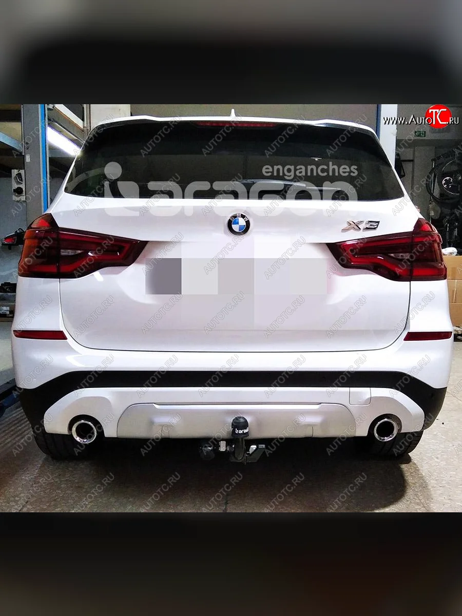 Фаркоп Aragon BMW X4 G02 дорестайлинг (2018-2021) (тип шара S (горизонтальный, легкосъемный))  в Самаре Самарской области