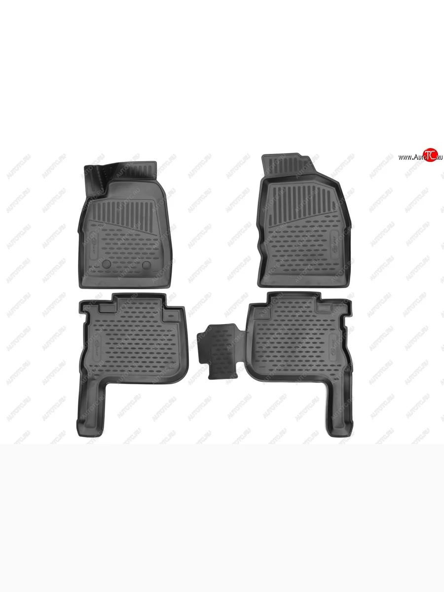 Комплект 3D ковриков салона Format (повышенная износостойкость).  Great Wall Wingle 7 (2018-2023)  в Керчи Республика Крым