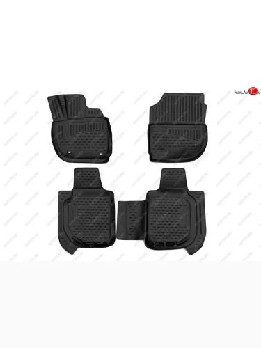 Комплект ковриков салона Element 3D (полиуретан, правый руль) Honda Vezel  RU3, RU4, RU1, RU2 (2013-2021) дорестайлинг, рестайлинг