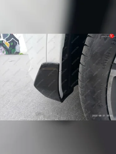 Элероны переднего бампера M-Performance (цвет: черный глянец) BMW X5  G05 (2018-2022)