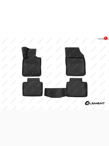 Комплект ковриков салона Element 3D (полиуретан, Европа) Volvo V90 дорестайлинг (2016-2020)