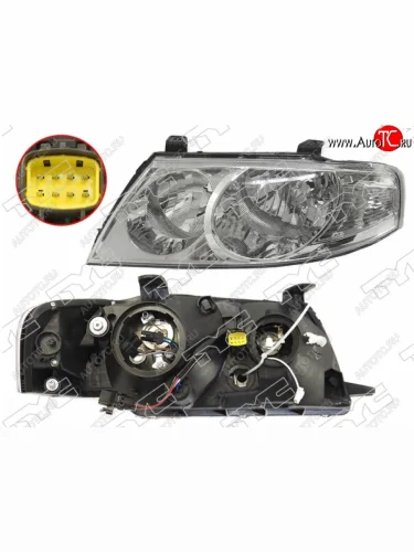 Левая фара передняя TYC (под электрокорректор) Nissan Almera Classic B10 седан (2006-2013)