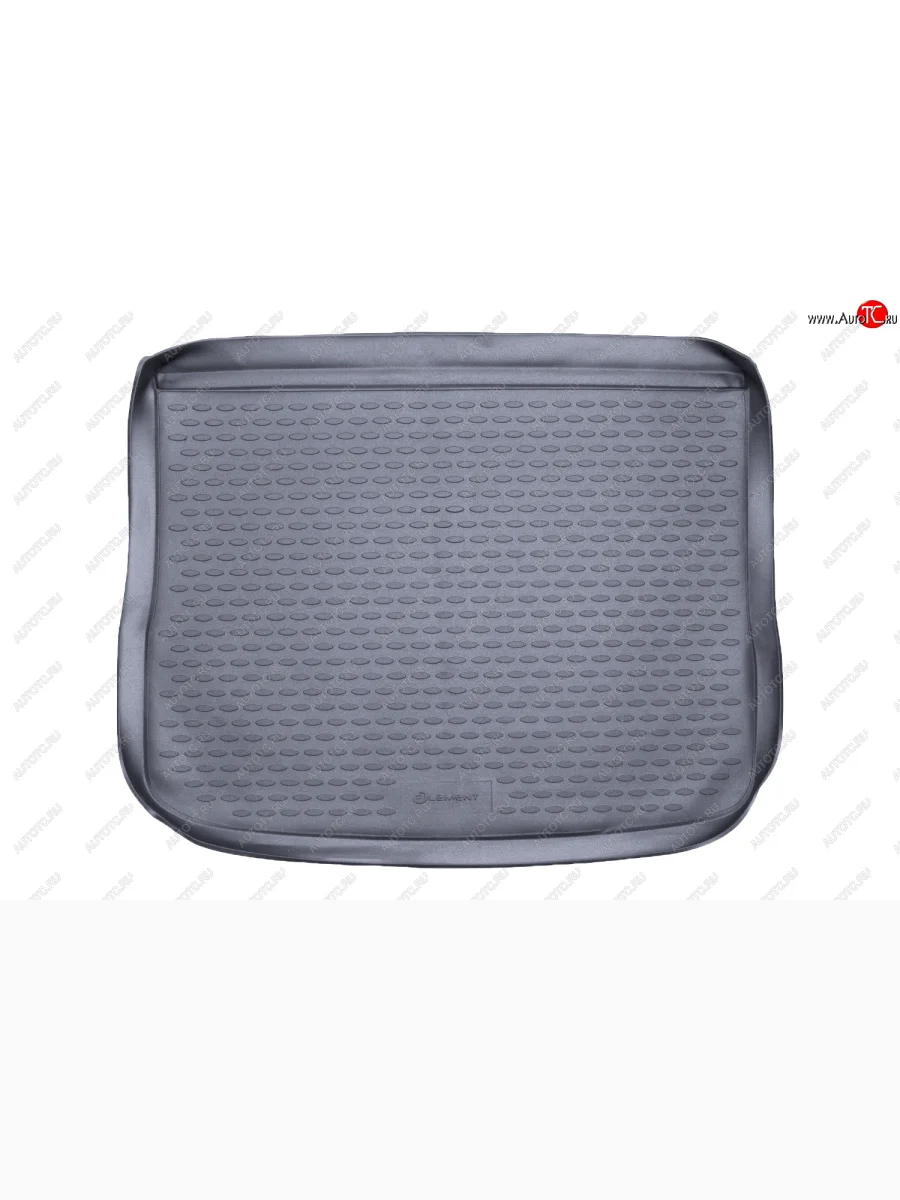 Коврик багажника Element (полиуретан)  Volkswagen Tiguan (2006-2017) NF (серый)  в Керчи Республика Крым
