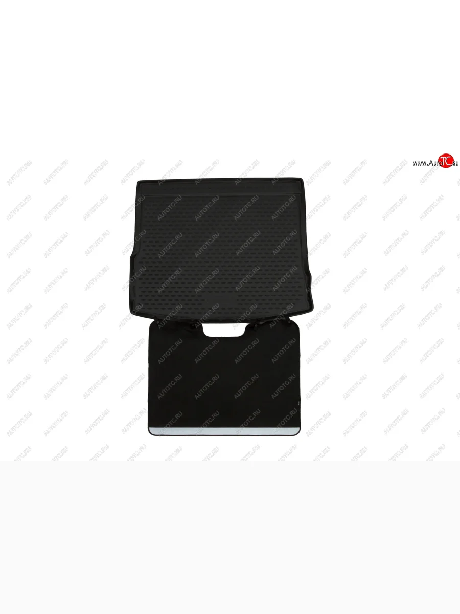 Коврик багажника Element (полиуретан, с погрузочным ковриком)  Volkswagen Tiguan (2016-2022) Mk2  в Керчи Республика Крым