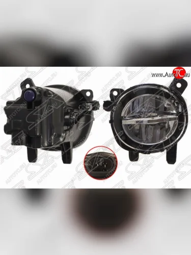 Левая противотуманная фара (LED) SAT BMW 3 серия F30 седан дорестайлинг (2012-2015)