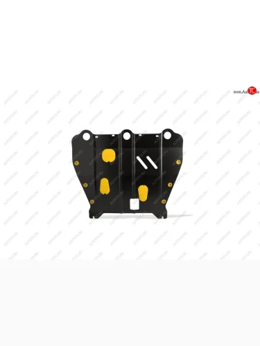 Защита картера двигателя NLZ (1,6/2,0 бен., МТ/CVT) Nissan Qashqai +2 1 J10 дорестайлинг (2008-2010)