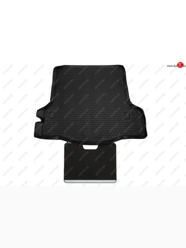 Коврик багажника Element (полиуретан, с погрузочным коврикам) Renault Logan 2 рестайлинг (2018-2025)
