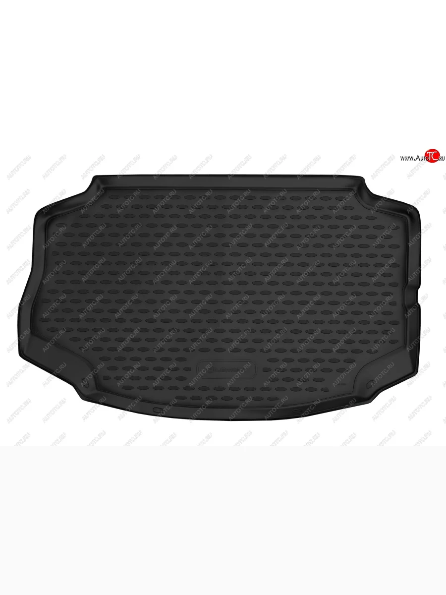 Коврик багажника Element (полиуретан, правый руль с сабвуфером) Nissan Leaf 2 (ZE1) (2017-2025) (нижний)  в Керчи Республика Крым