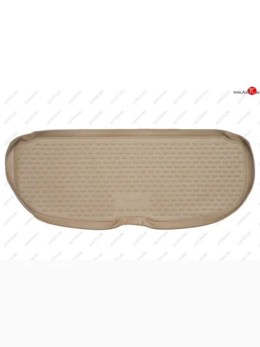 Коврик багажника Element (полиуретан, правый руль, короткий) (бежевый) Toyota Ipsum  ACM20 (2001-2009) дорестайлинг, рестайлинг