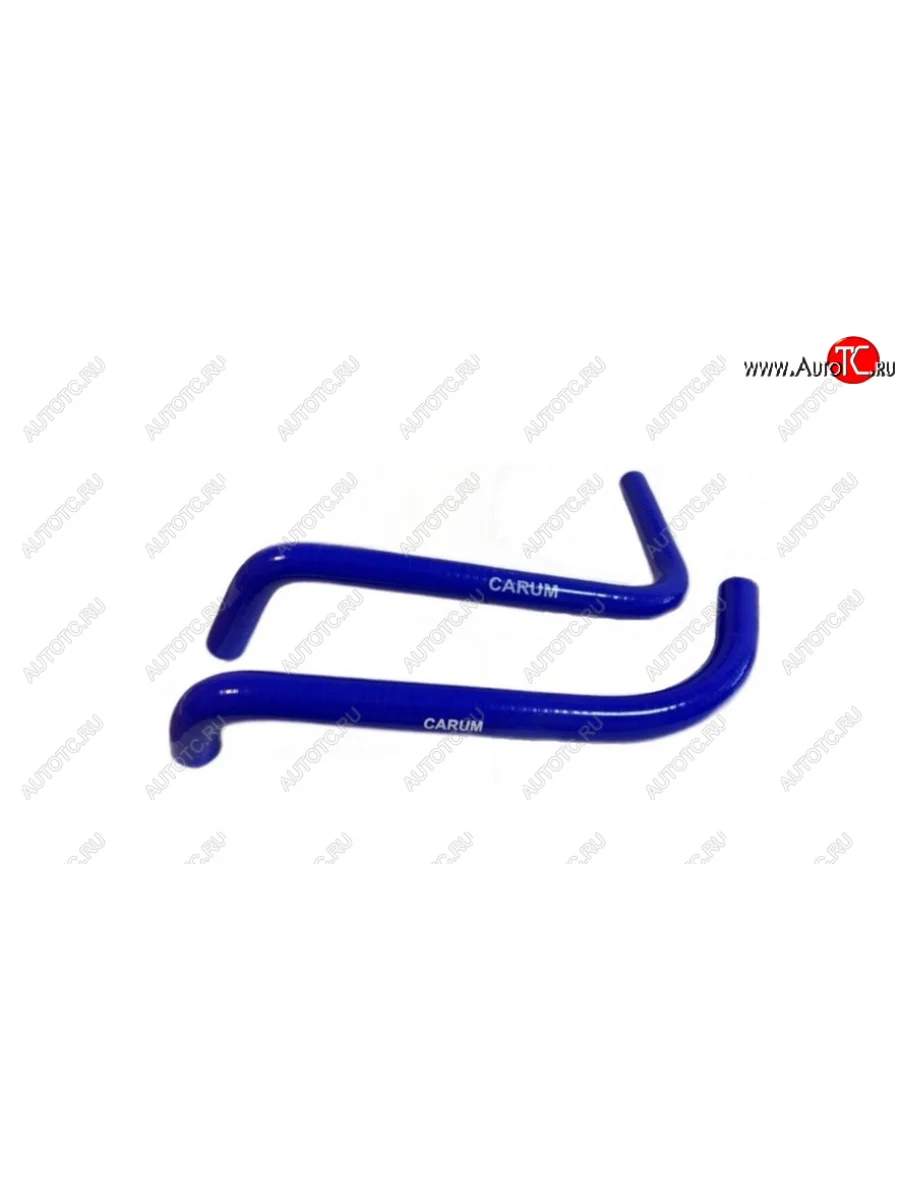 Патрубок радиатора печки (без доп. насоса силикон) CARUM Уаз Патриот Карго рестайлинг 2 (2017-2025) (комплект 2 шт.)  в Керчи Республика Крым