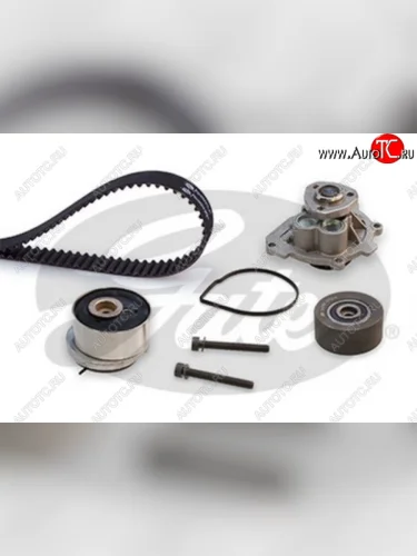 Ремкомплект привода ГРМ GATES (с водяным насосом, 1,4-1,8) Fiat Stilo (2001-2007)