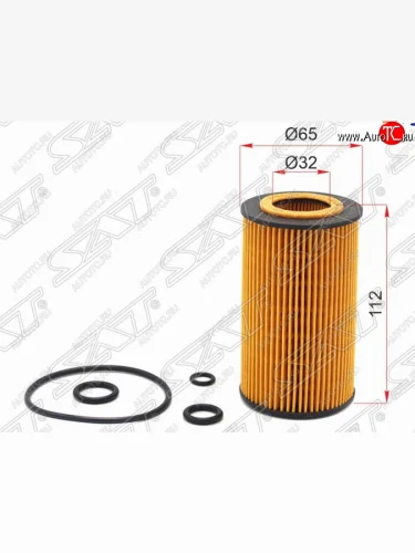 Масляный фильтр SAT (2.1 CDI) Mercedes-Benz Sprinter W906 (2006-2013)