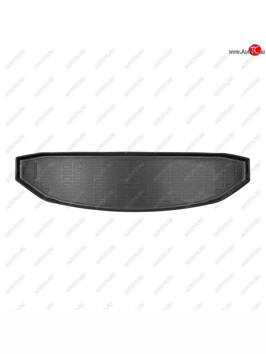 Коврик багажника Norplast Unidec (полиуретан, разложенный 3 ряд) Chery Tiggo 8 PRO MAX рестайлинг (2023-2025) (цвет: черный)  в Перми Пермском крае
