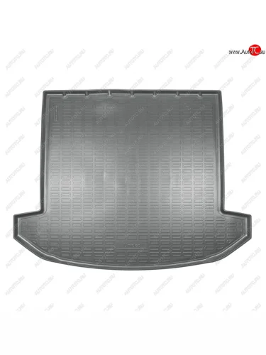 Коврик багажника Norplast Unidec (полиуретан, слженный 3 ряд) (цвет: серый) Chery Tiggo 8 PRO MAX рестайлинг (2023-2025)