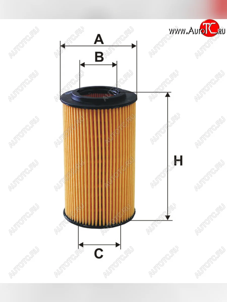 Масляный фильтр на Filtron (2.2 DIESEL) Dodge Caliber (2006-2012)  в Перми Пермском крае