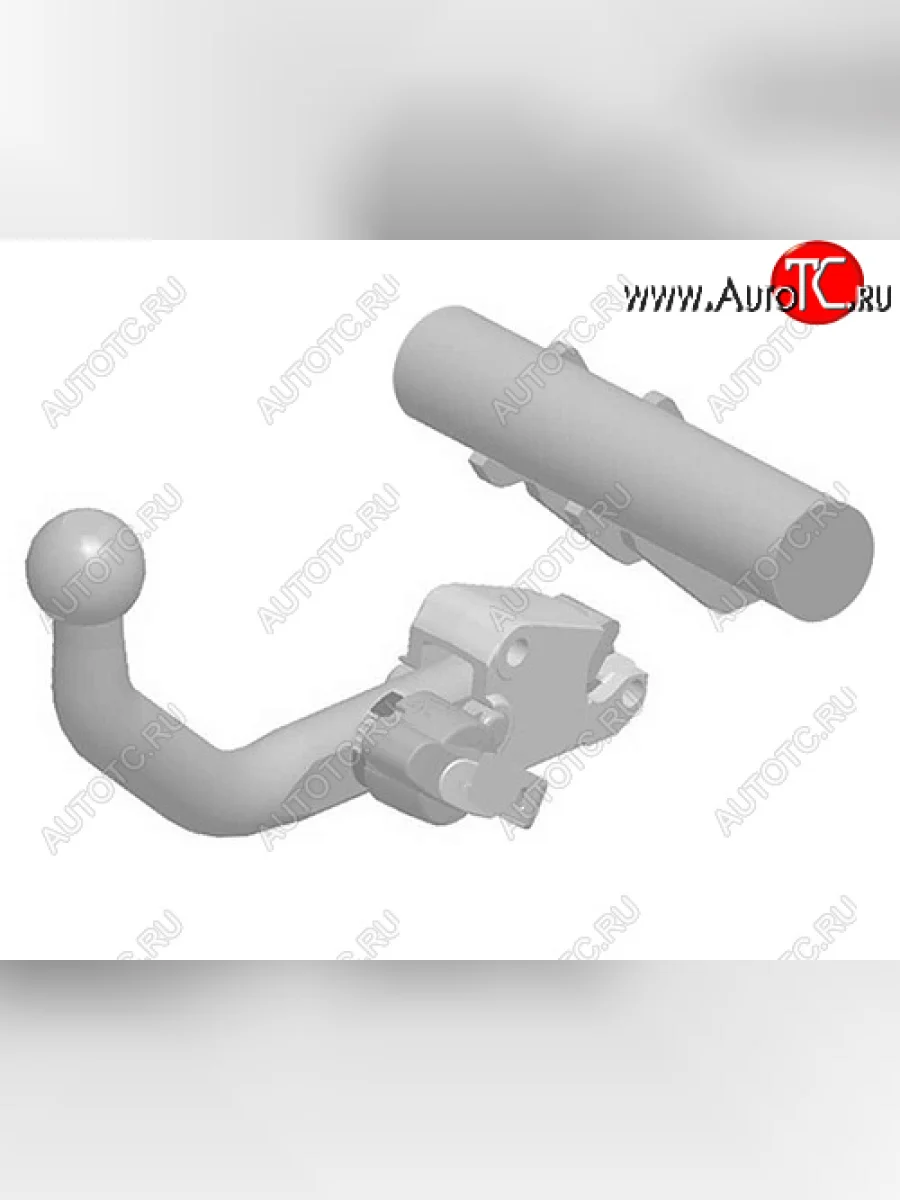 Фаркоп (тягово-сцепное устройство) на Aragon Ford B-MAX MPV (2012-2017) (тип шара S (горизонтальный, легкосъемный))  в Воронеже Воронежской области