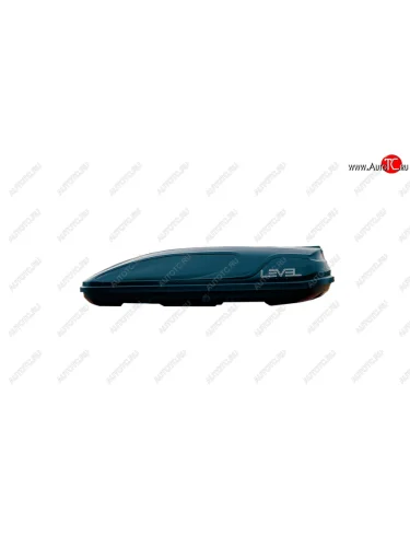 Автобокс LEVEL Касатка (450 л. 190х80х45 см) (Черный) 