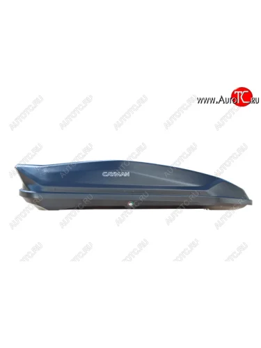 Автобокс CAYMAN (420 л. 196х73х38 см) (черное тиснение) 