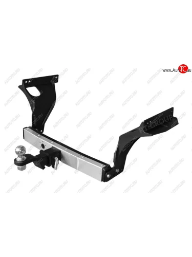 Фаркоп (с нержавеющей накладкой) Petroil Tuning Renault Duster  HM (2021-2024) рестайлинг