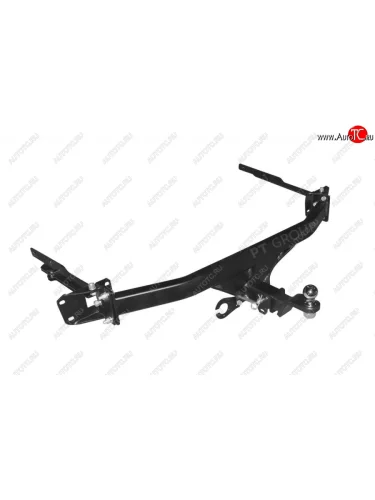 Фаркоп (быстросъемный квадрат) Petroil Tuning EXEED VX (2020-2023) дорестайлинг